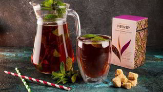 Гранатовый чай с мятой