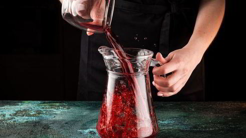 гранатовый чай с мятой