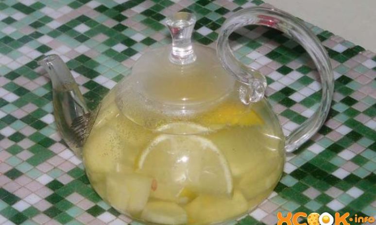 Рецепт имбирно-лимонного чай