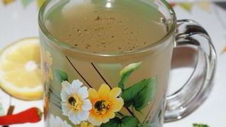 Имбирный чай с имбирем и лимоном для похудения