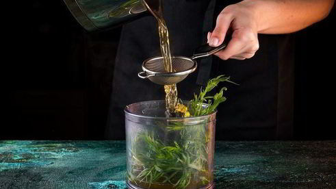 холодный чай с тархуном