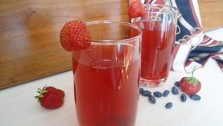 Холодный чай Ягодный ройбуш