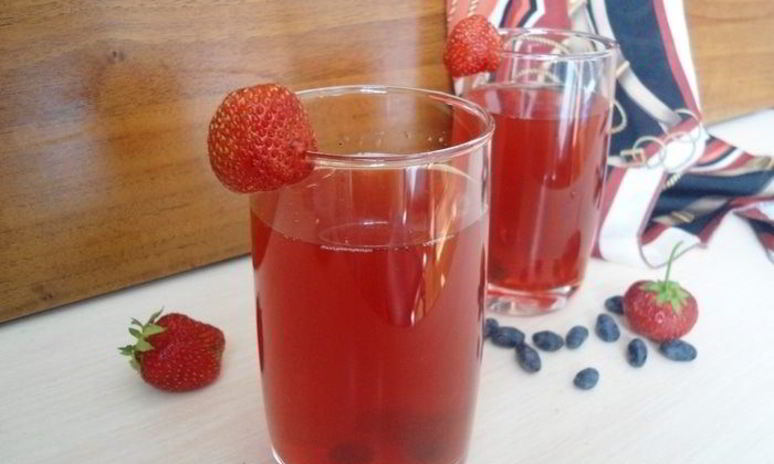 Рецепт холодного чая ягодного ройбуш