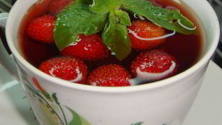 Клубничный чай