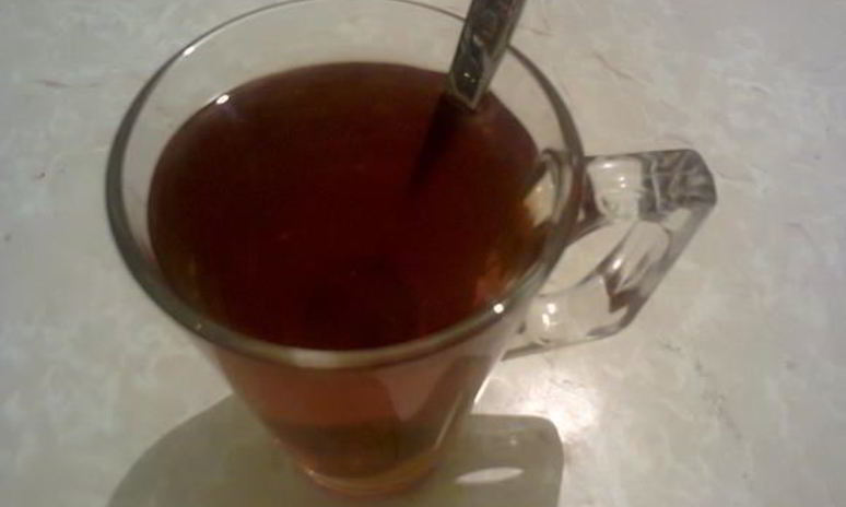 Рецепт мятного чая с малиной