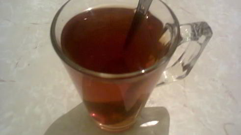 мятный чай с малиной