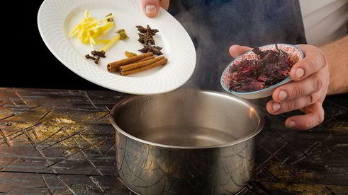 осенний согревающий чай