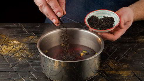 осенний согревающий чай