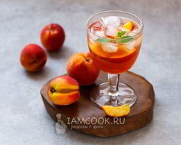 Персиковый чай