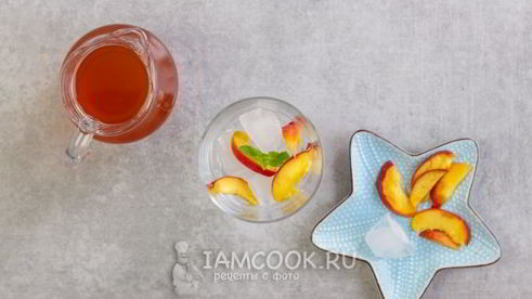 персиковый чай