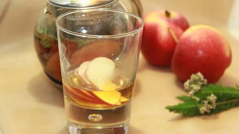 пряный яблочный чай
