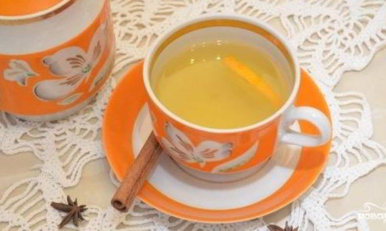 Рецепт зеленого чая с апельсином