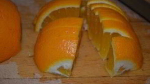 зеленый чай с апельсином