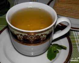 Зеленый чай с грибом рейши