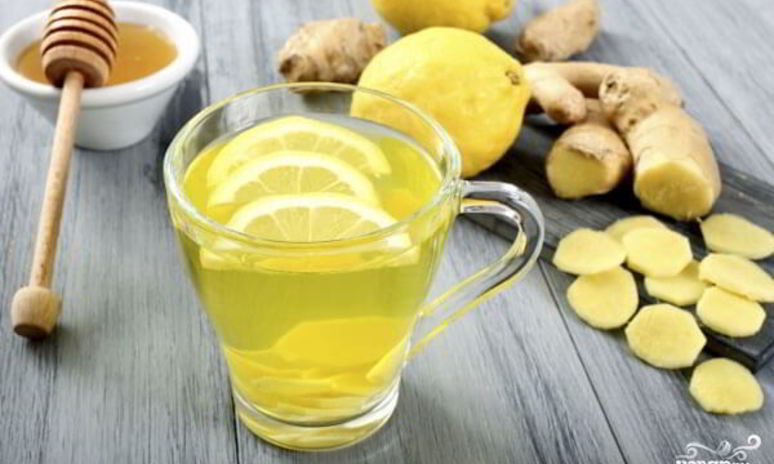 Рецепт зеленого чая с имбирем, лимоном и медом