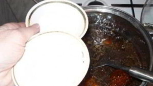 зеленый чай с солью