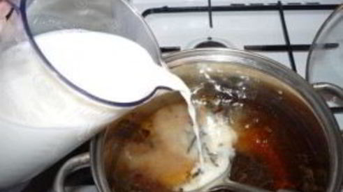 зеленый чай с солью