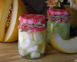 Дыня в сиропе на зиму