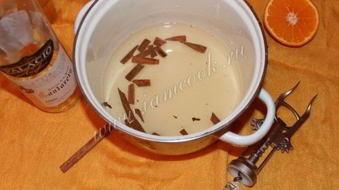 глинтвейн из белого вина