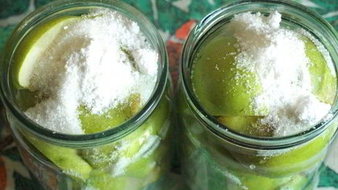 груши консервированные в ванильном сиропе