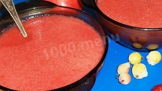 Кисель из клубники