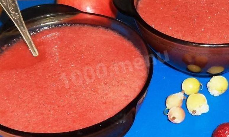 Рецепт киселя из клубники