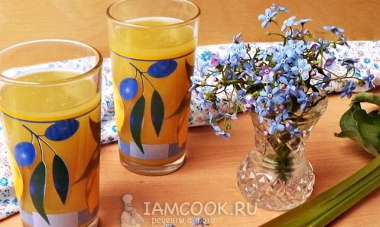 Рецепт киселя из ревеня