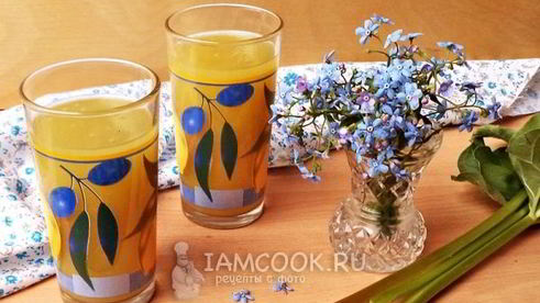 кисель из ревеня