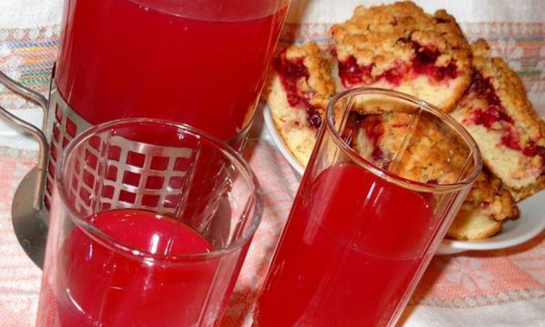 Рецепт клюквенного киселя
