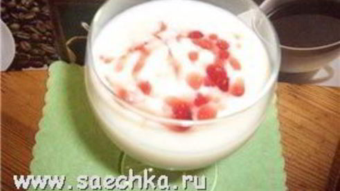 клубничный коктейль