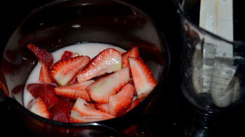 клубничный сироп