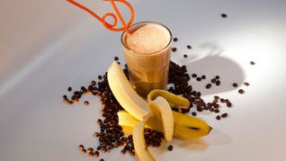 Банановый кофе