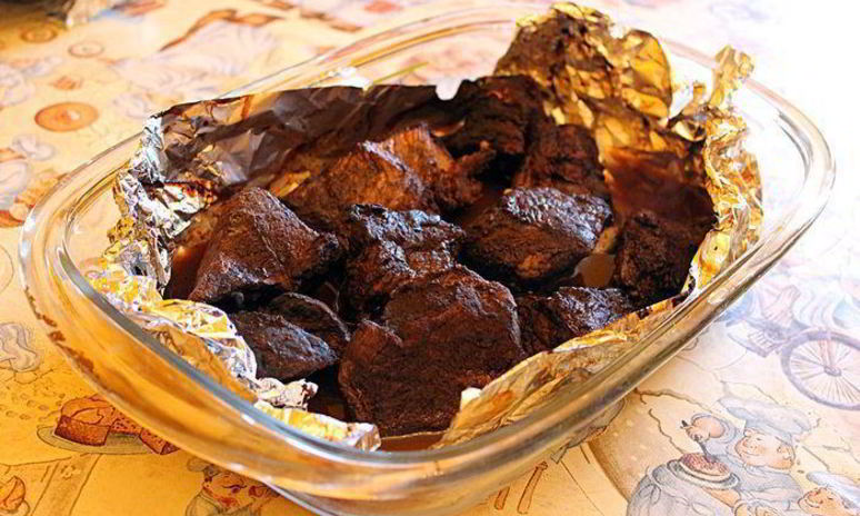 Рецепт говядины, запеченной в кофе
