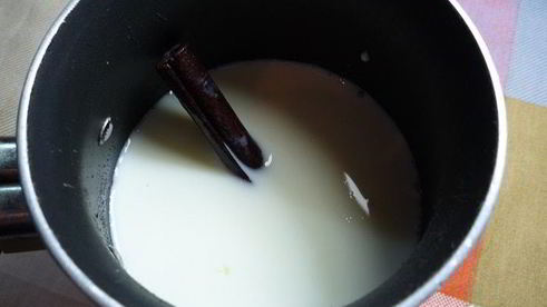 кофе с белым шоколадом и корицей