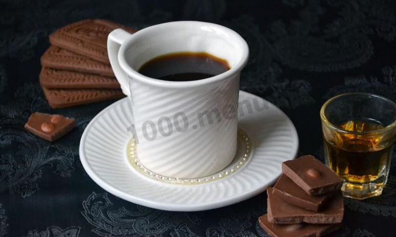 Рецепт кофе с коньяком