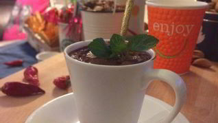 Ленивый шоколадный шот-эспрессо с чили