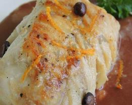 Лойн трески с ароматом кофе