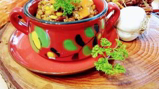 Тыквенный чили с кофе