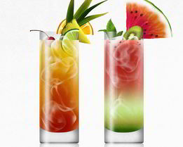 Коктейль для похудения из овощей и фруктов