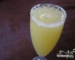 Коктейль Лимончелло с шампанским