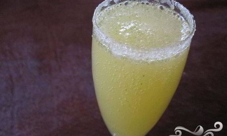 Рецепт коктейля лимончелло с шампанскима
