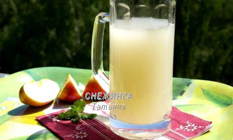 Рецепт яблочного кваса