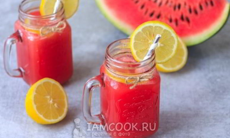 Рецепт арбузного лимонада