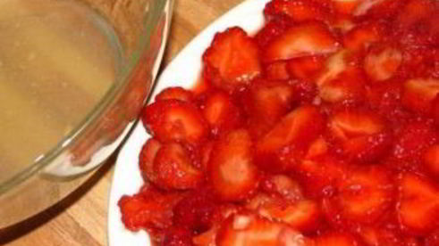 клубничный лимонад