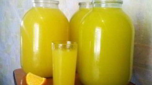 лимонад из апельсинов