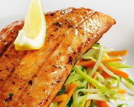 Лосось в кленовом сиропе и имбире