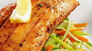 Лосось в кленовом сиропе и имбире