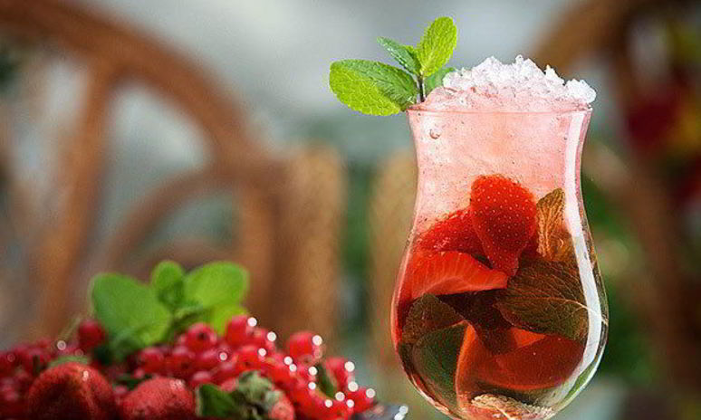 Рецепт клубничного мохито