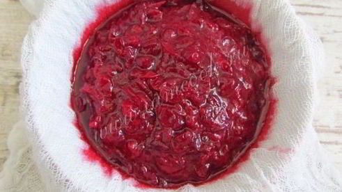 брусничный морс