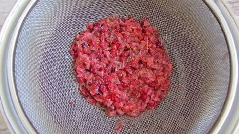 брусничный морс